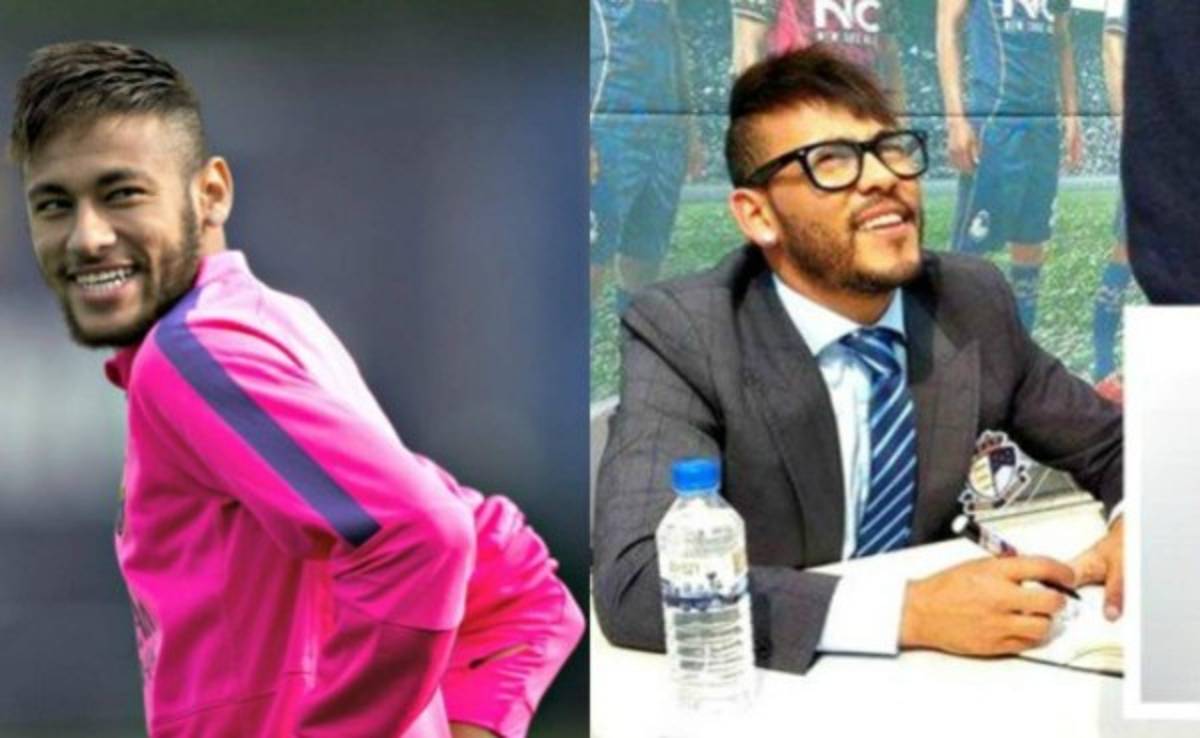 Doble de Neymar reclama ser el verdadero dueño de su look