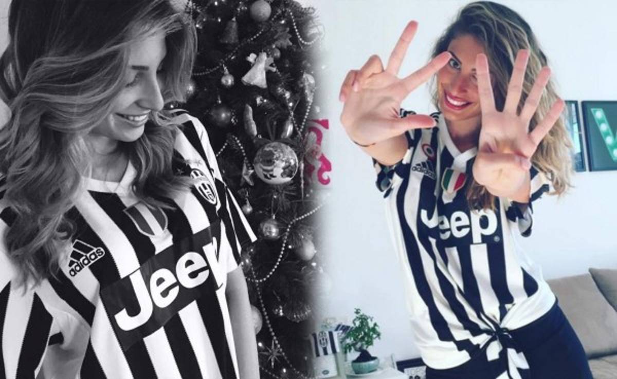 Valentina Allegri, sonrojó a los aficionados en las redes sociales