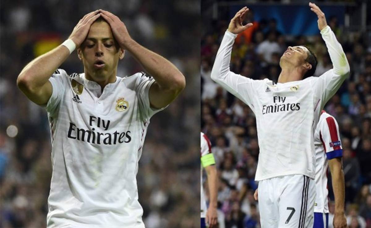 VIDEO: Cristiano Ronaldo y Chicharito erraron frente al portero