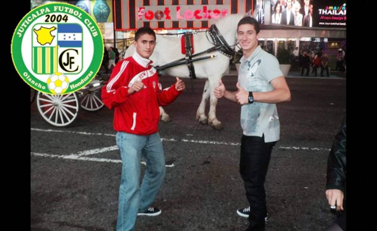 Esdras y Rigo se reunieron después de muchos años alejados por el fútbol