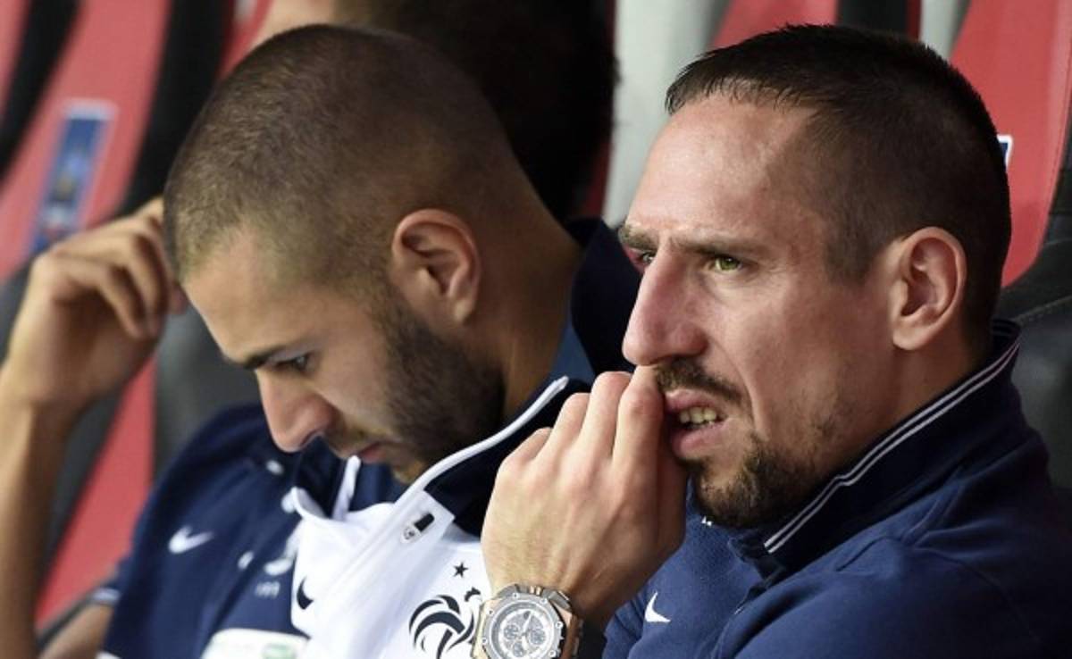 El francés Franck Ribery sufre una lumbalgia
