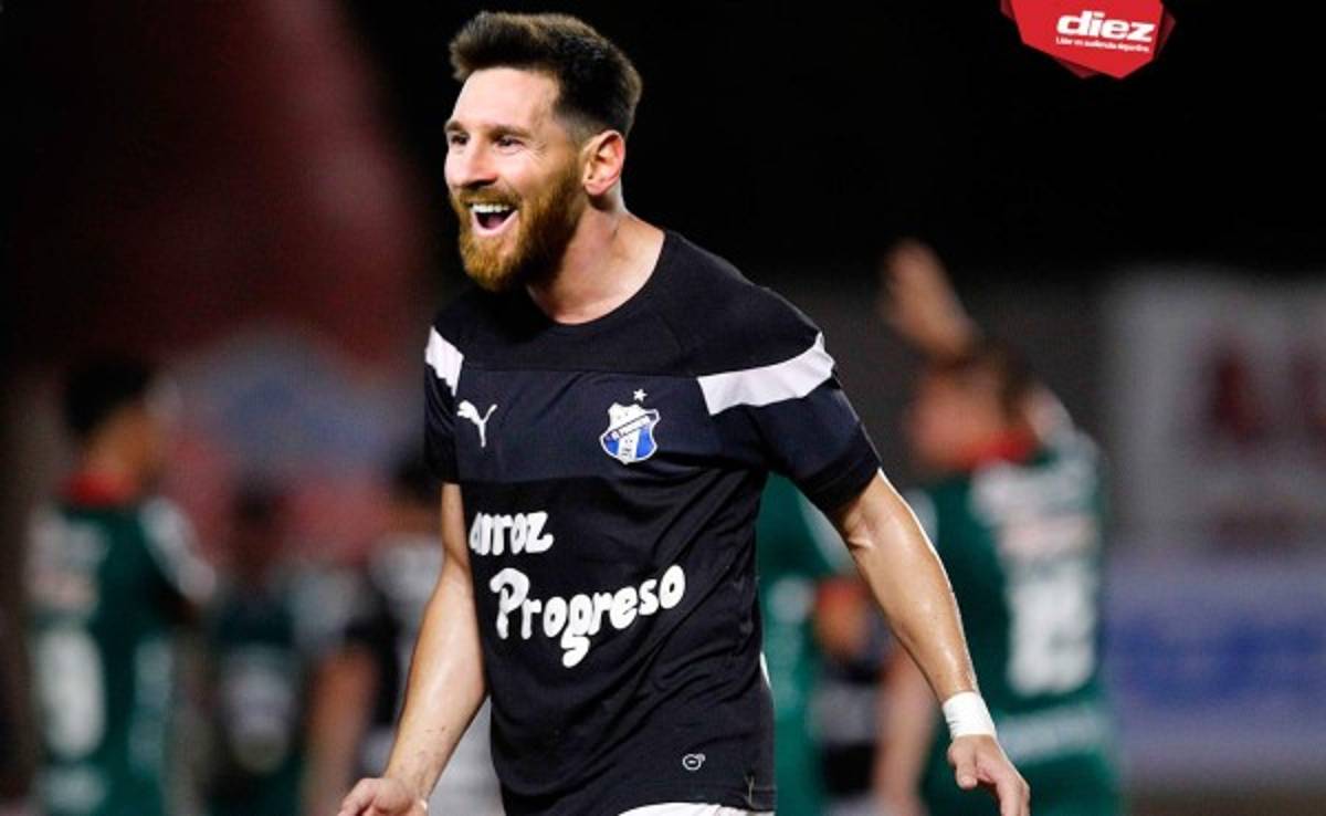 Así lucen Messi y Cristiano Ronaldo 'jugando' en la Liga Nacional de Honduras