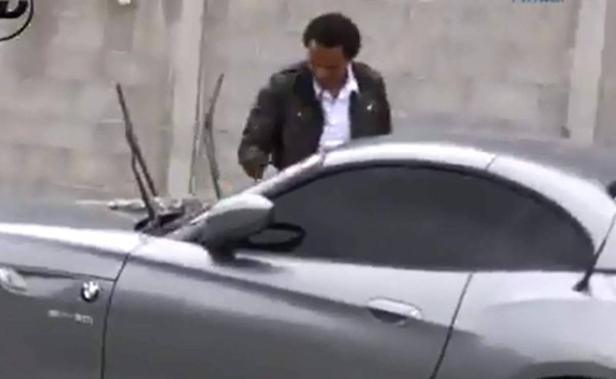 VIDEO: La bromita que jugadores del Platense le hacen a Rambo sobre su BMW