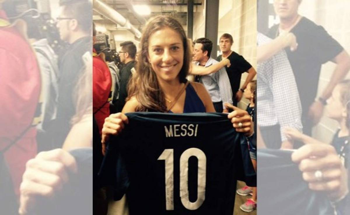 El gran detalle de Messi con Carli Lloyd, la jugadora de Estados Unidos