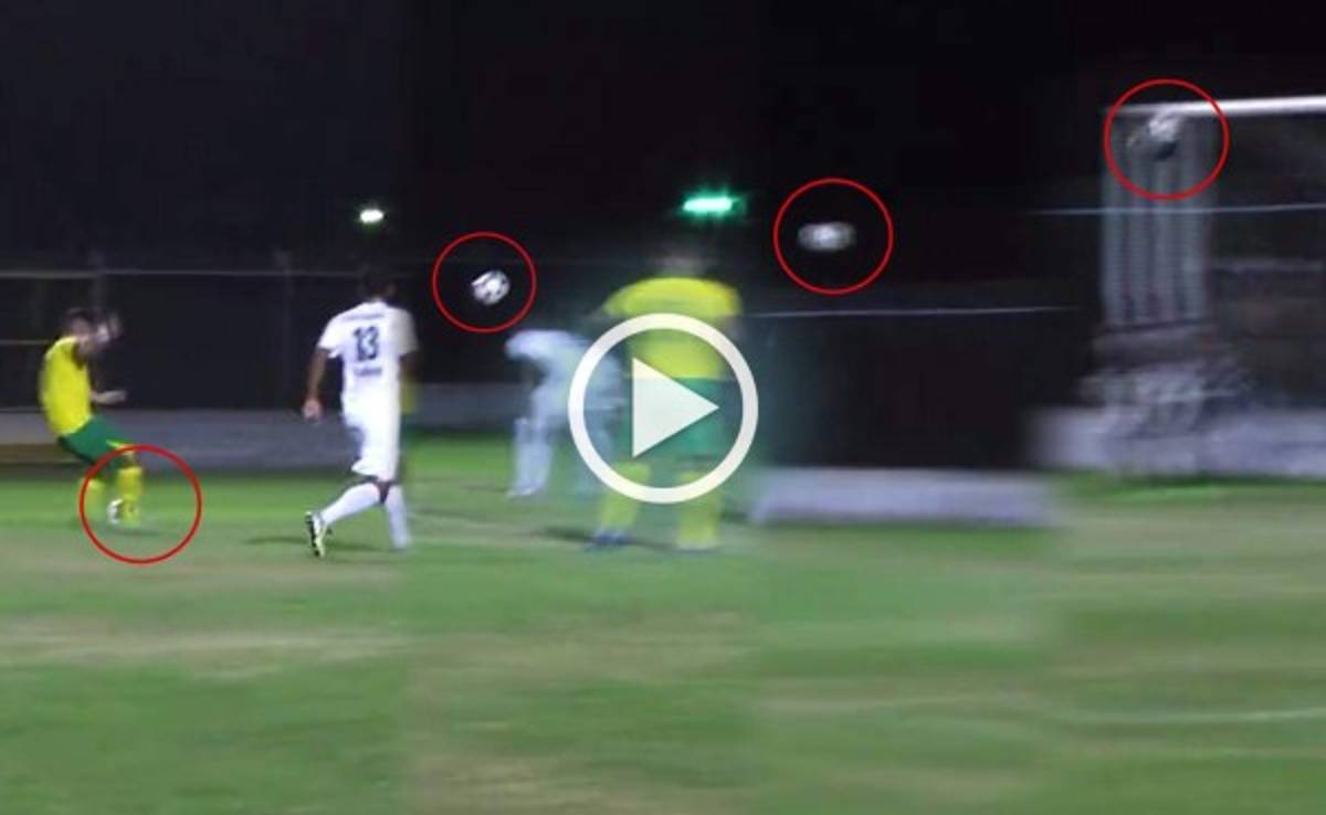 Video: Este golazo de Michael Antúnez se robó el show en la Liga de Ascenso en Honduras