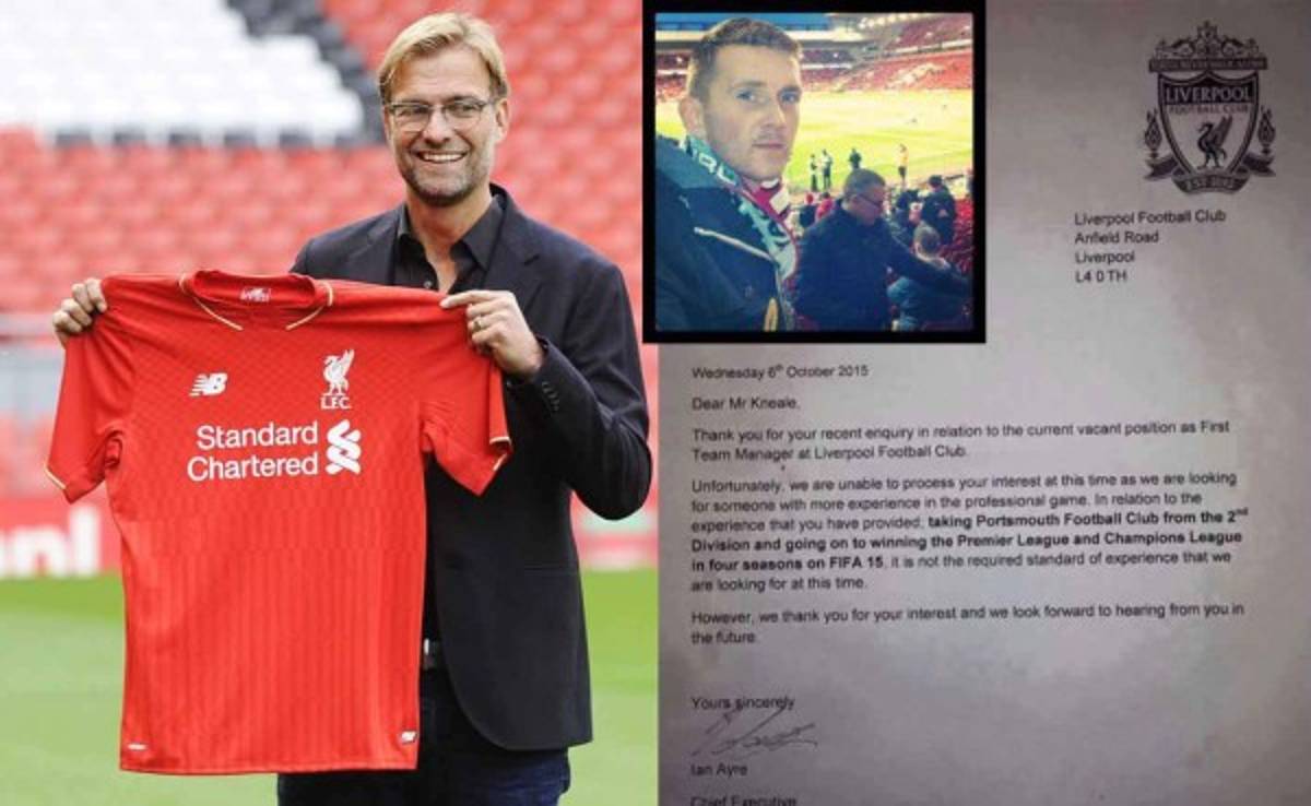 Insólito: Aficionado a los videojuegos intentó ser el entrenador del Liverpool