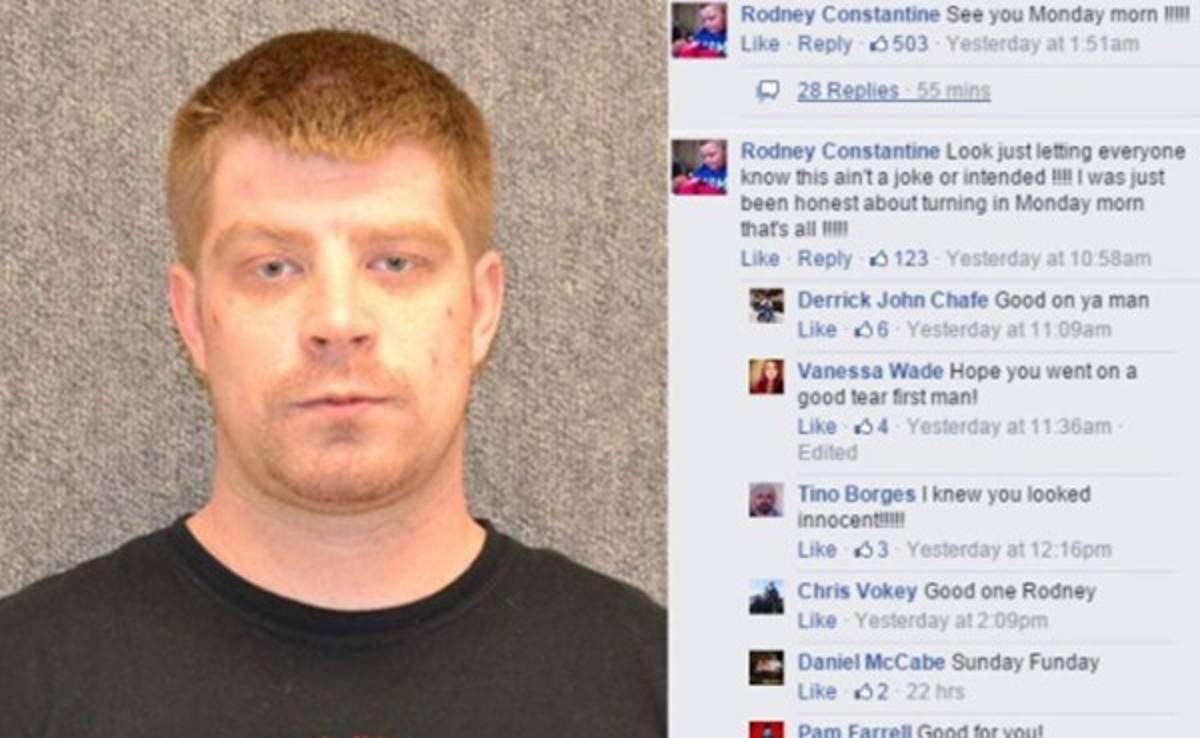 Lo buscaba la policía y se entregó por Facebook