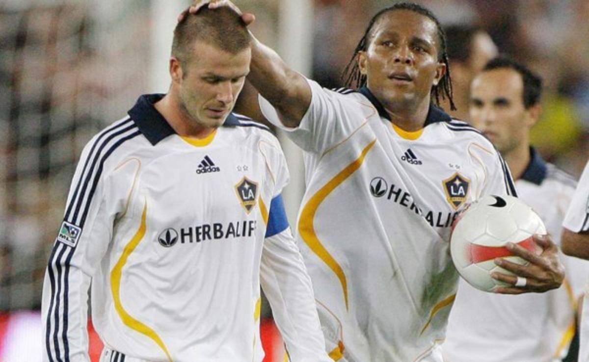 12 fotos que demuestra la buena relación de Pavón y Beckham en Galaxy