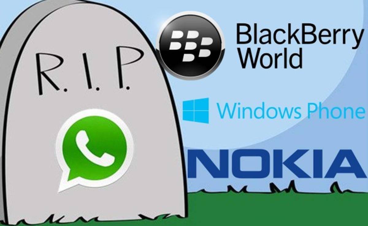 Whatsapp anuncia que dejará de funcionar en dispositivos Blackberry, Android 2.1 y más...