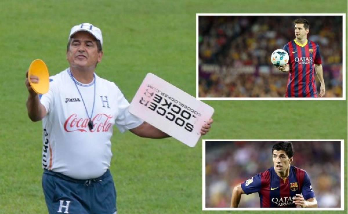 Seleccionador de Honduras Jorge Luis Pinto habla del Barcelona-Bayern