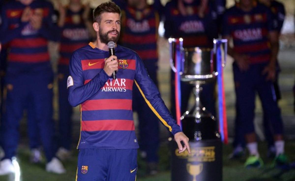 Piqué: 'Ayer tuvimos que jugar con diez. ¿Y qué pasó? Volvimos a ganar'