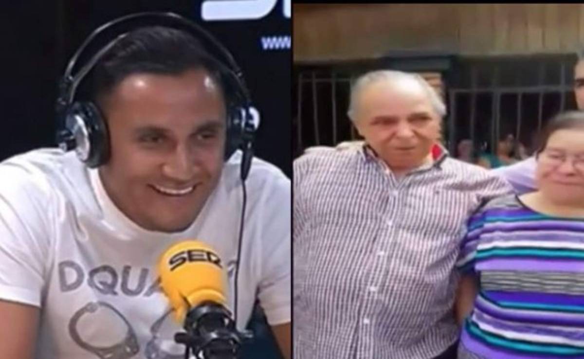 VIDEO: El bello gesto de Keylor Navas con su abuelo en Costa Rica