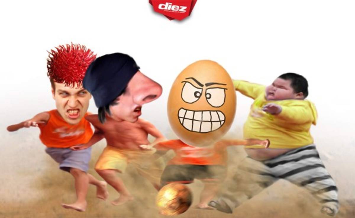 Los apodos del fútbol de la calle en Honduras