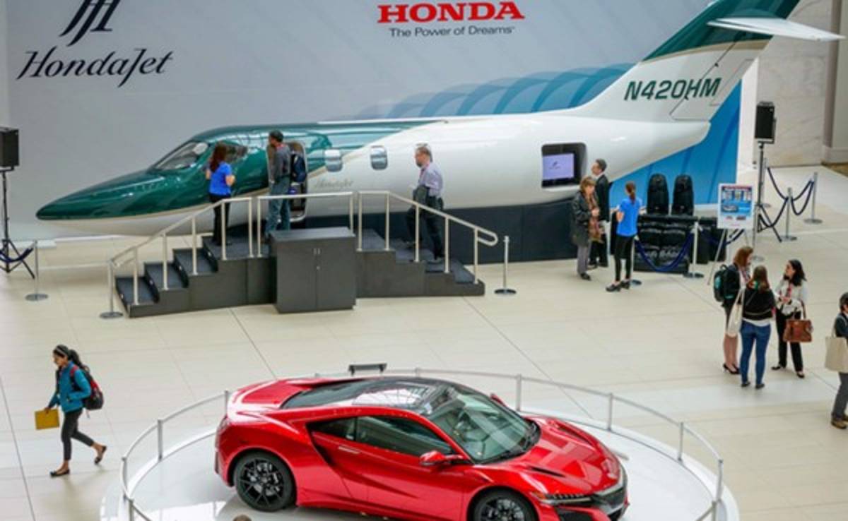 VIDEO: Honda presenta en Japón su avión de negocios HondaJet