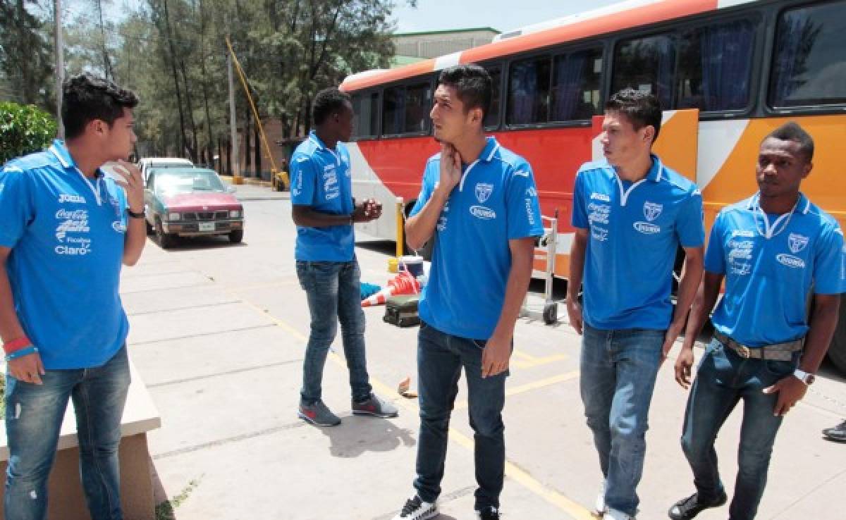 La Sub 20 de Honduras retornó al país tras el Prepremundial