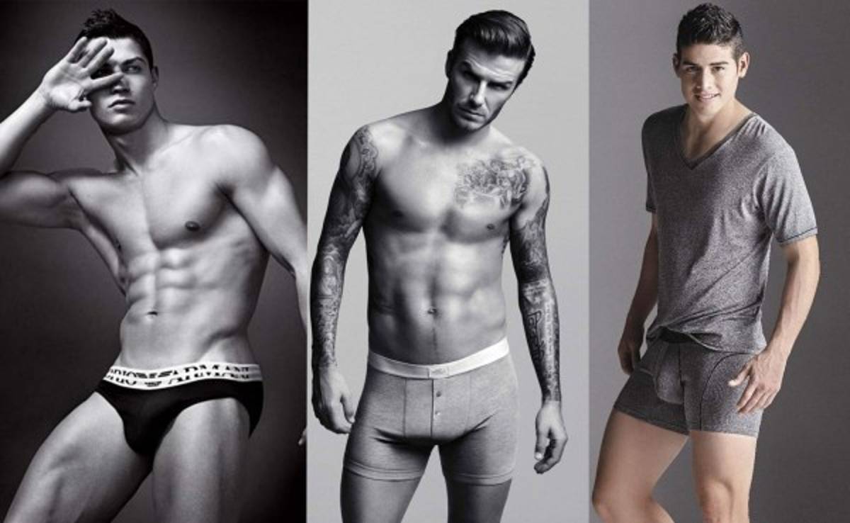 Los futbolistas que decidieron posar en calzoncillos