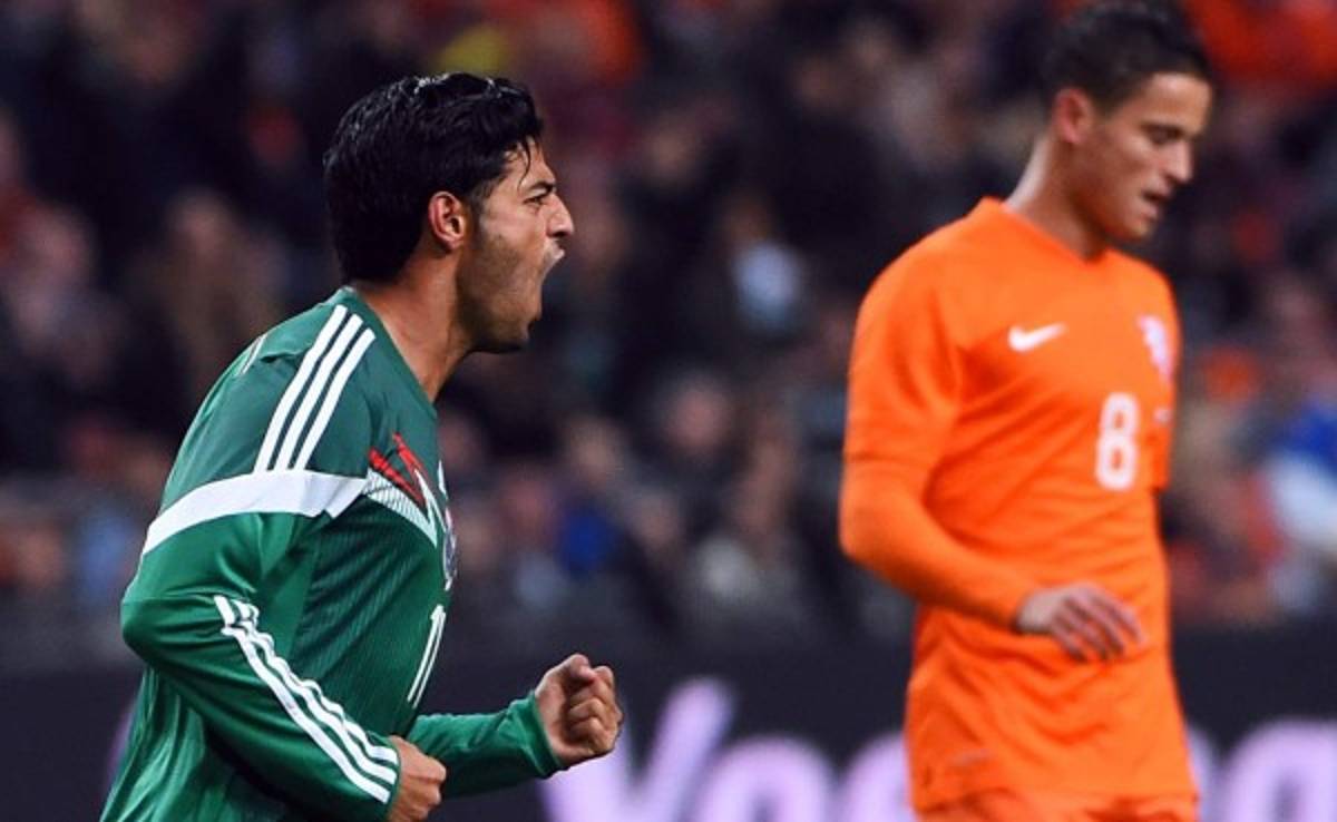 Carlos Vela pone a México en la élite y gana a Holanda en Amsterdam