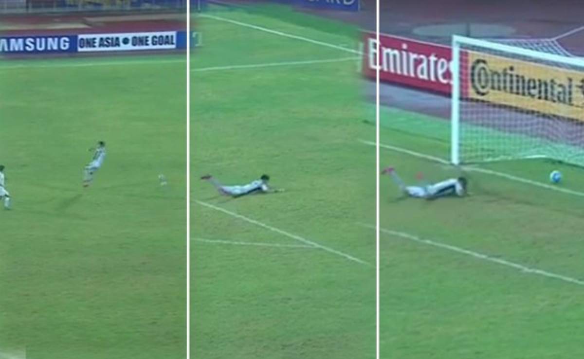 VIDEO: Suspenden por un año a arquero norcoreano por ridículo gol