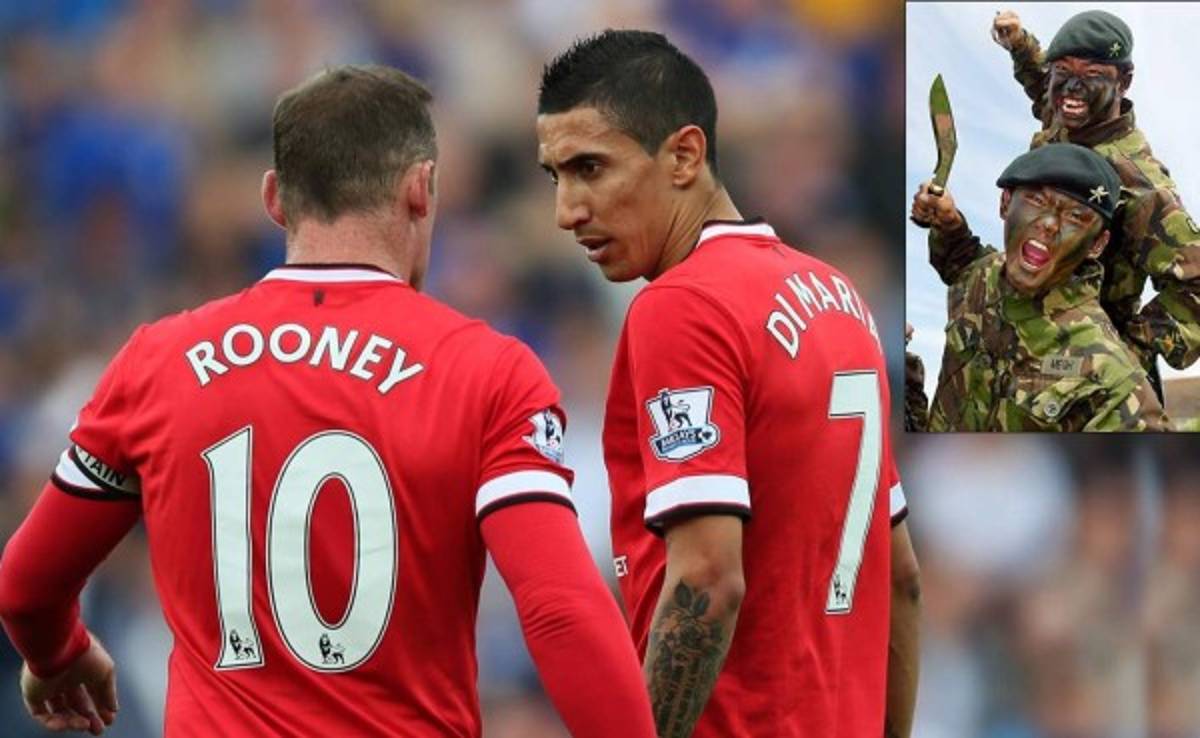 Rooney le recomienda a Di María contratar soldado 'gurkha' para su seguridad