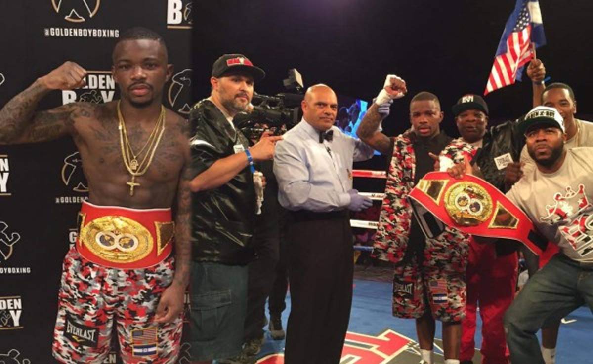 Hondureño Eddie Gómez es el nuevo campeón norteamericano de boxeo