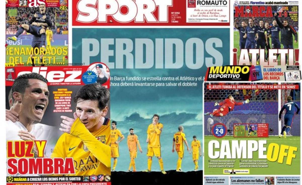 La prensa mundial se pregunta qué pasa con Messi y Barcelona