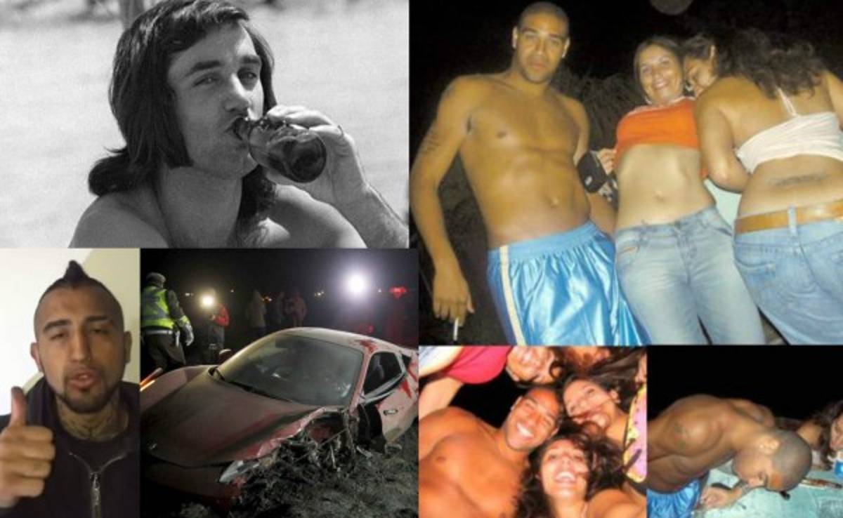 Los casos más sonados de futbolistas que tuvieron problemas con el alcohol