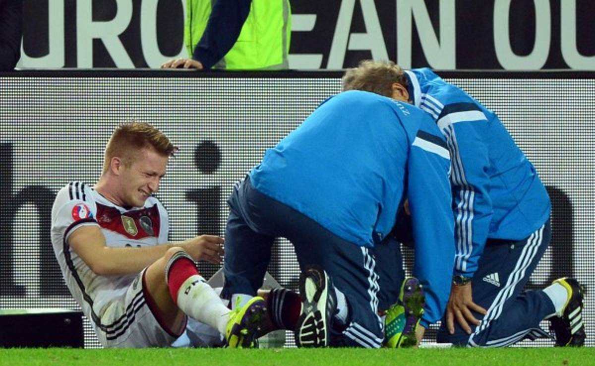 VIDEO: Reus vuelve a sufrir lesión que lo dejó fuera del Mundial