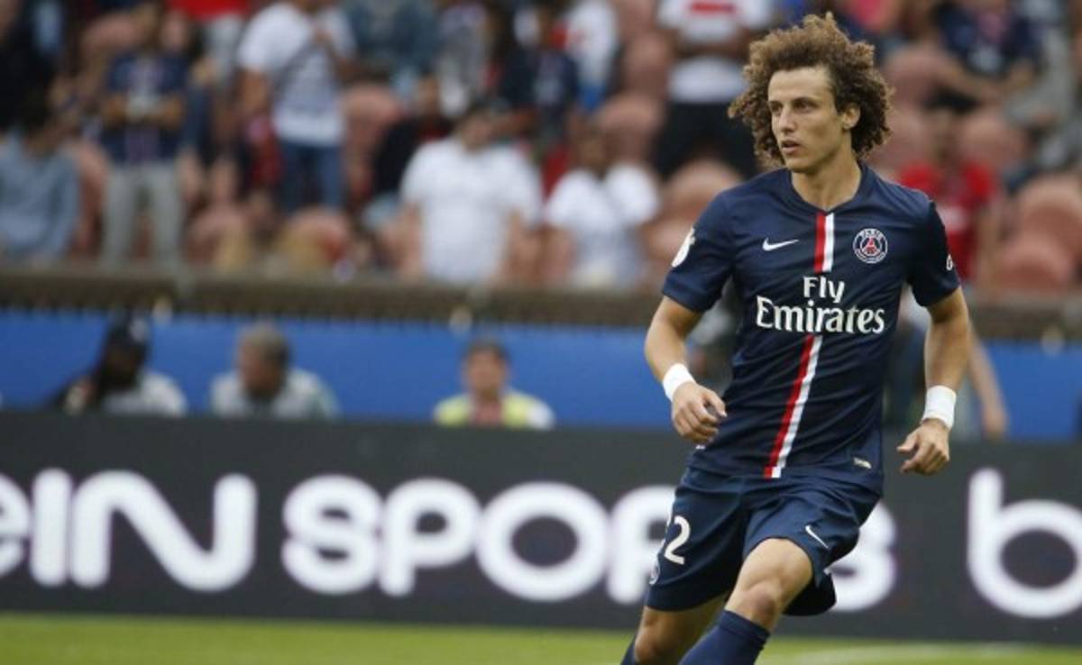 David Luiz, baja en el PSG ante el Real Madrid