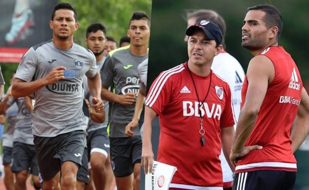 Las posibles alineaciones de Motagua y River Plate de Argentina