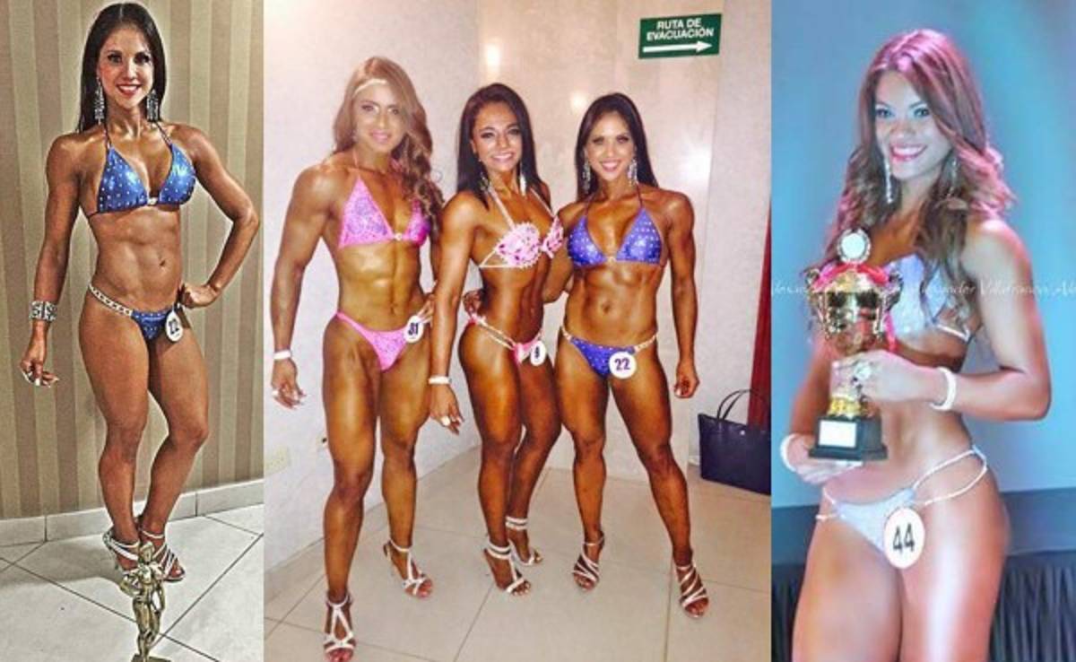 Derroche de belleza en el XXII Campeonato Nacional de fisicoculturismo de Honduras