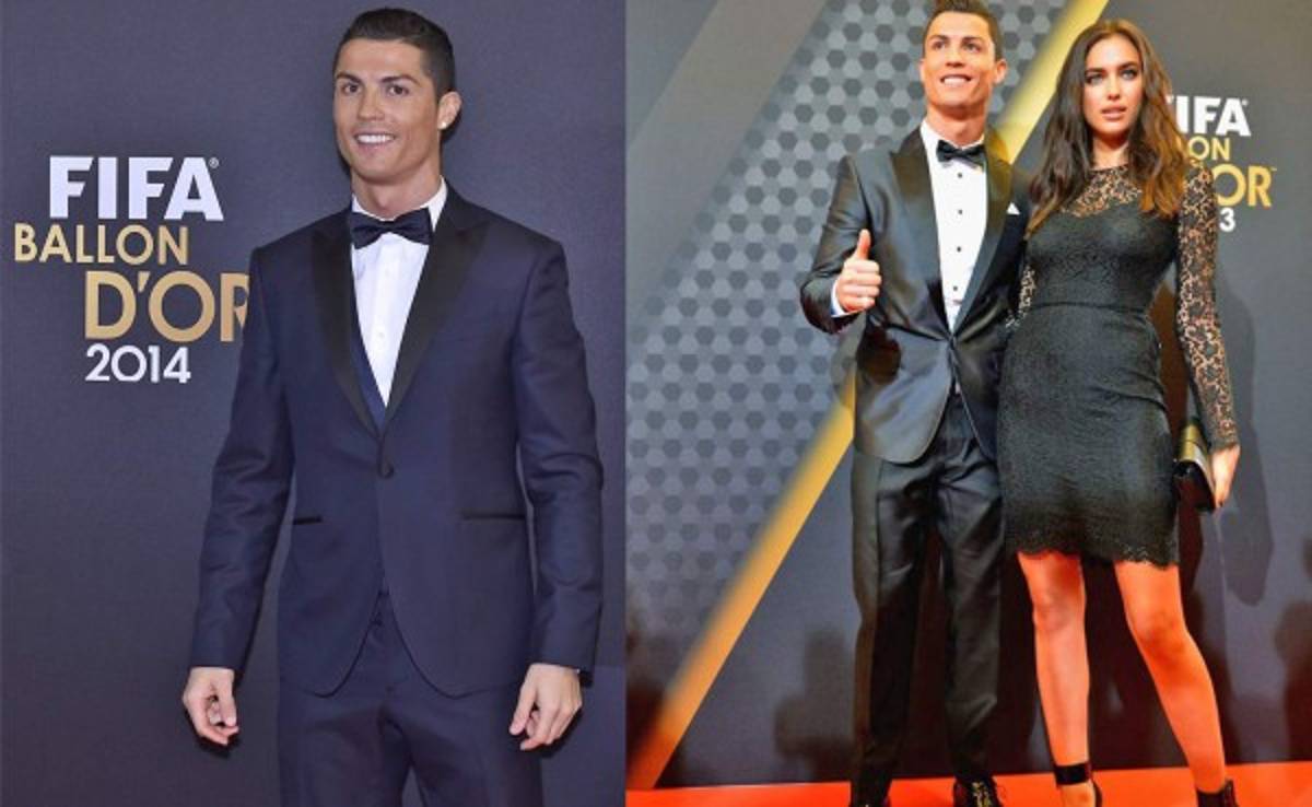 Mientras Cristiano ganaba el Balón de Oro, Irina celebraba su cumpleaños