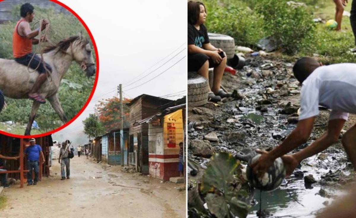 FOTOS: Así es un partido en un bordo de Honduras