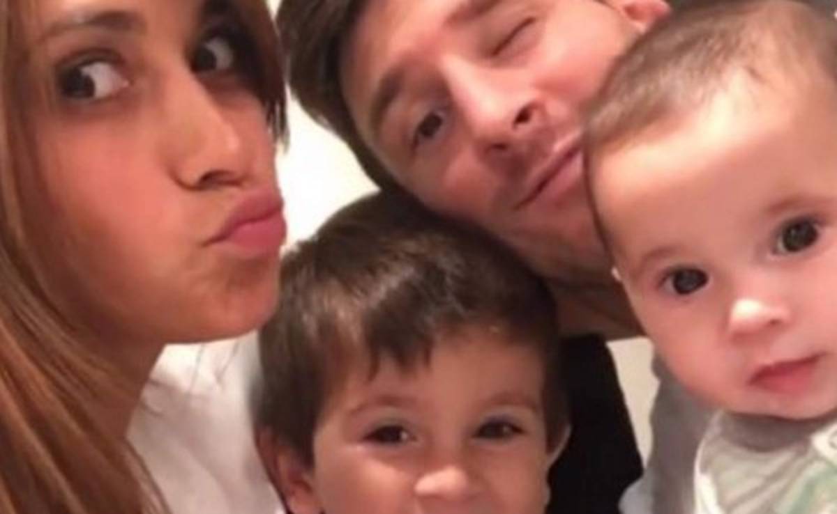 VIDEO: Concurso de guiños en casa de Lionel Messi