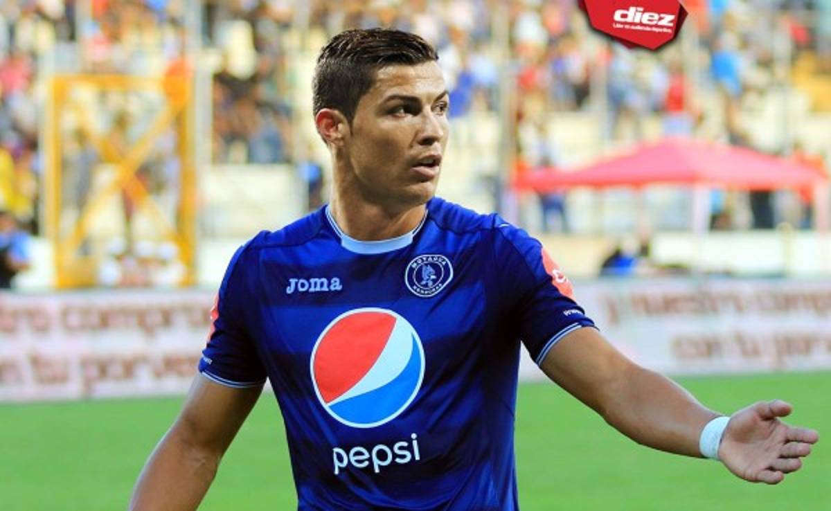 Así lucen Messi y Cristiano Ronaldo 'jugando' en la Liga Nacional de Honduras