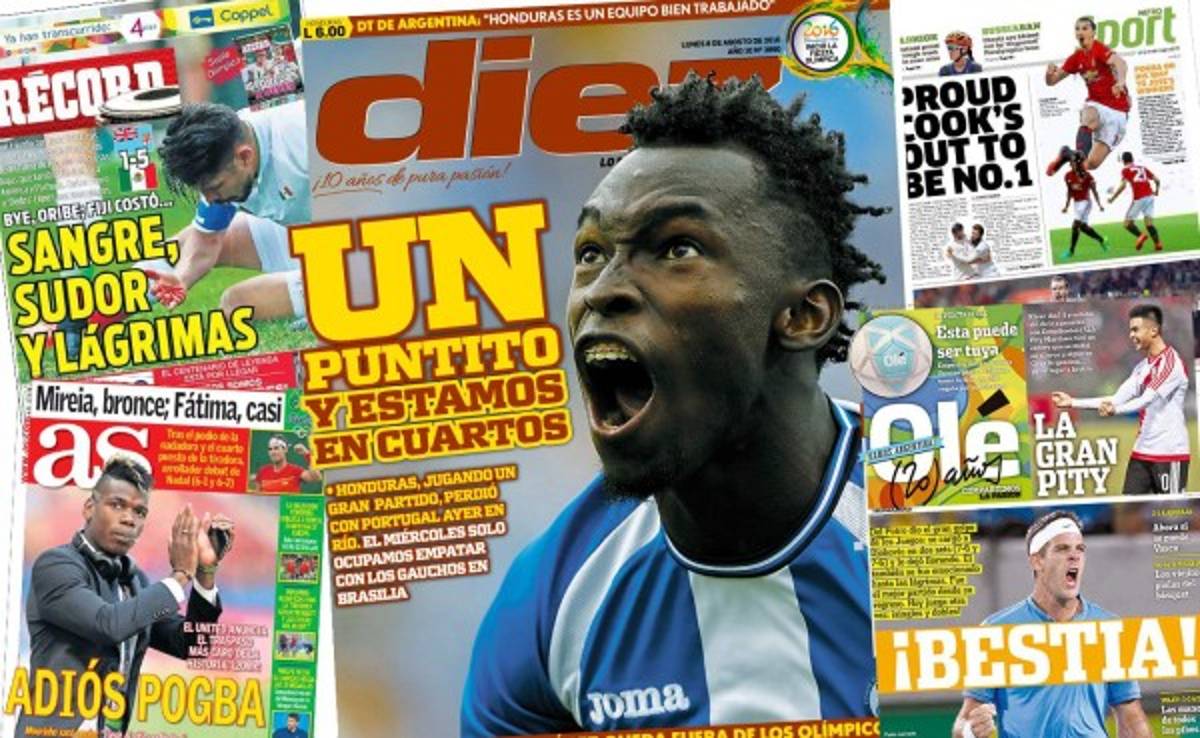 PORTADAS: Esto amaneció diciendo la prensa deportiva en el mundo