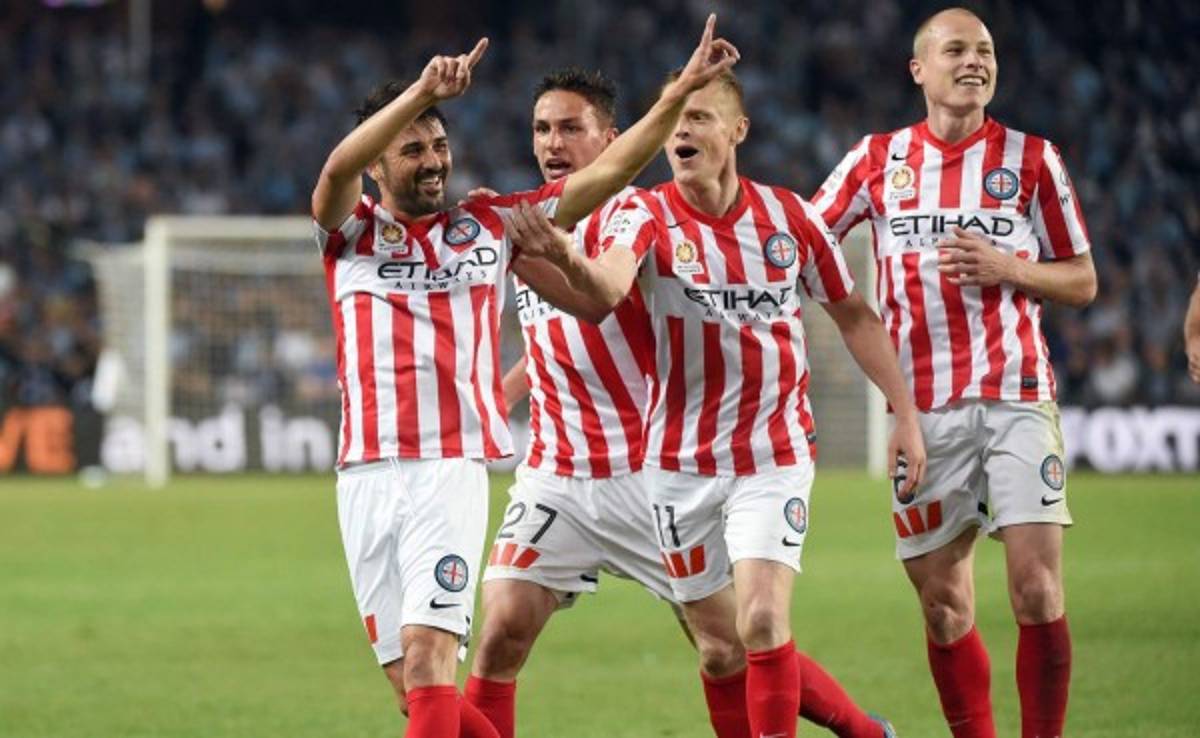 VIDEO: David Villa debutó con gol en Australia
