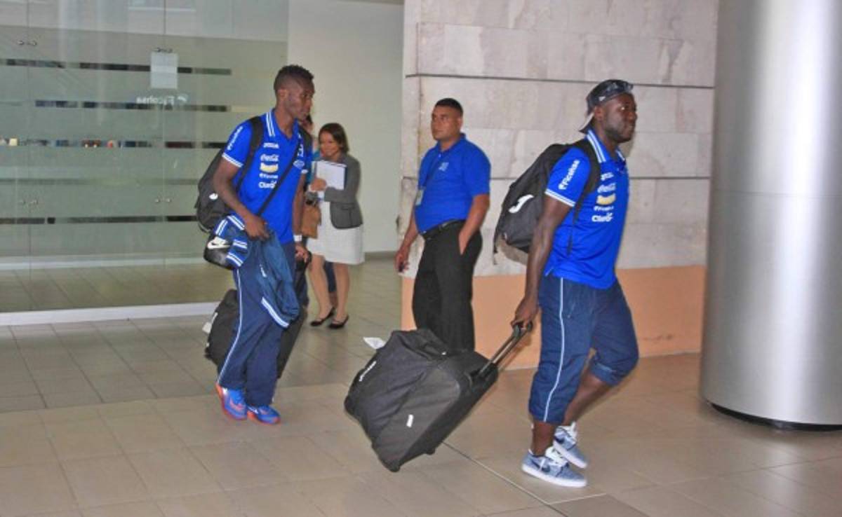 Una parte de la selección de Honduras llega a Tegucigalpa