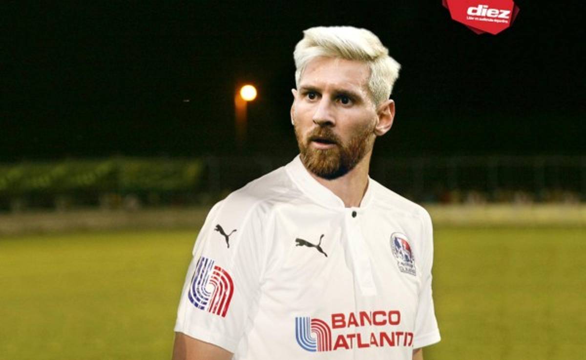 Así lucen Messi y Cristiano Ronaldo 'jugando' en la Liga Nacional de Honduras