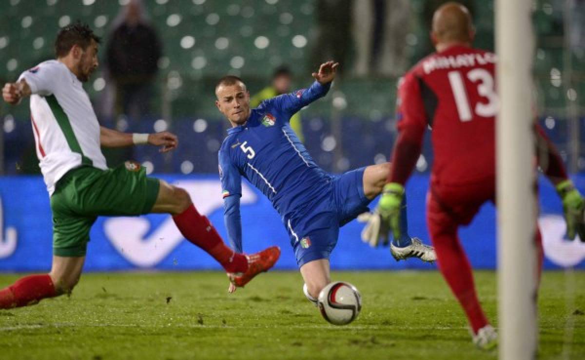Italia saca un empate de visita ante Bulgaria