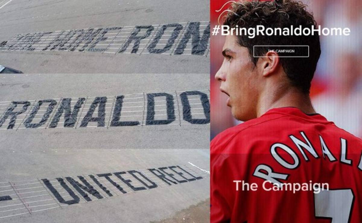 Avioneta sobrevolará El Madrigal para pedir regreso de Cristiano a Manchester