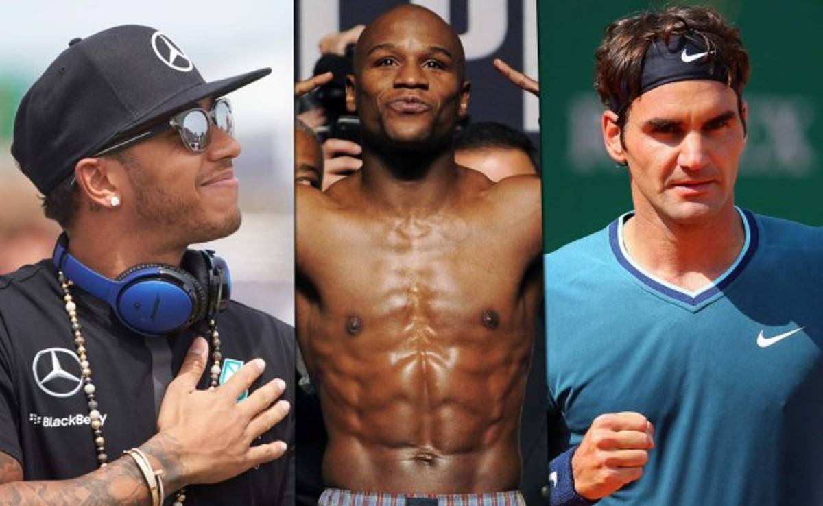 Los deportistas hombres que más ganan dinero por segundo