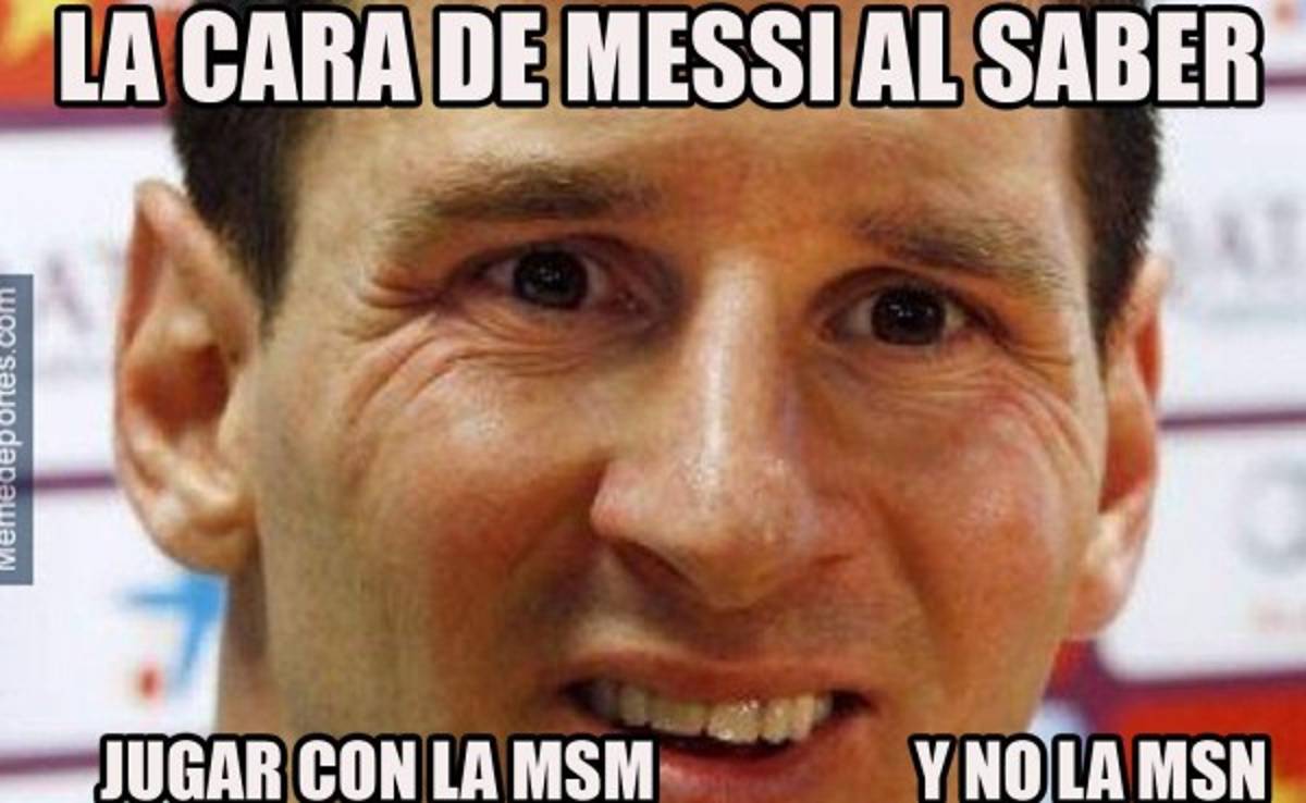 El Barcelona, Messi, Chicharito y Mou se roban el show con los memes