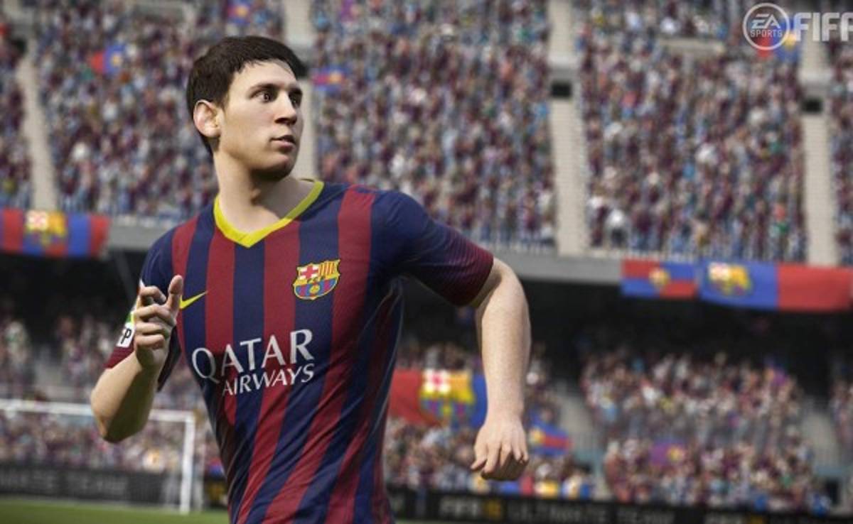 La evolución de Lionel Messi en videojuego de FIFA