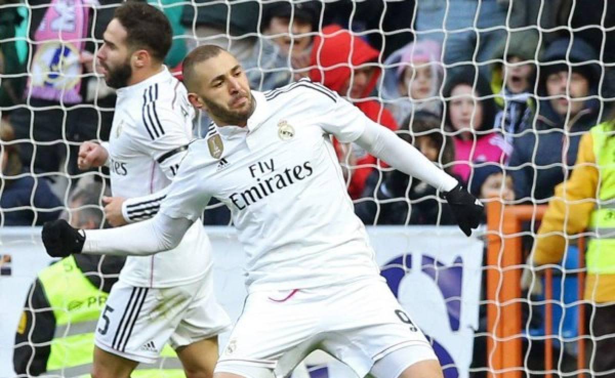 Benzema hace olvidar a Cristiano en triunfo del Real Madrid