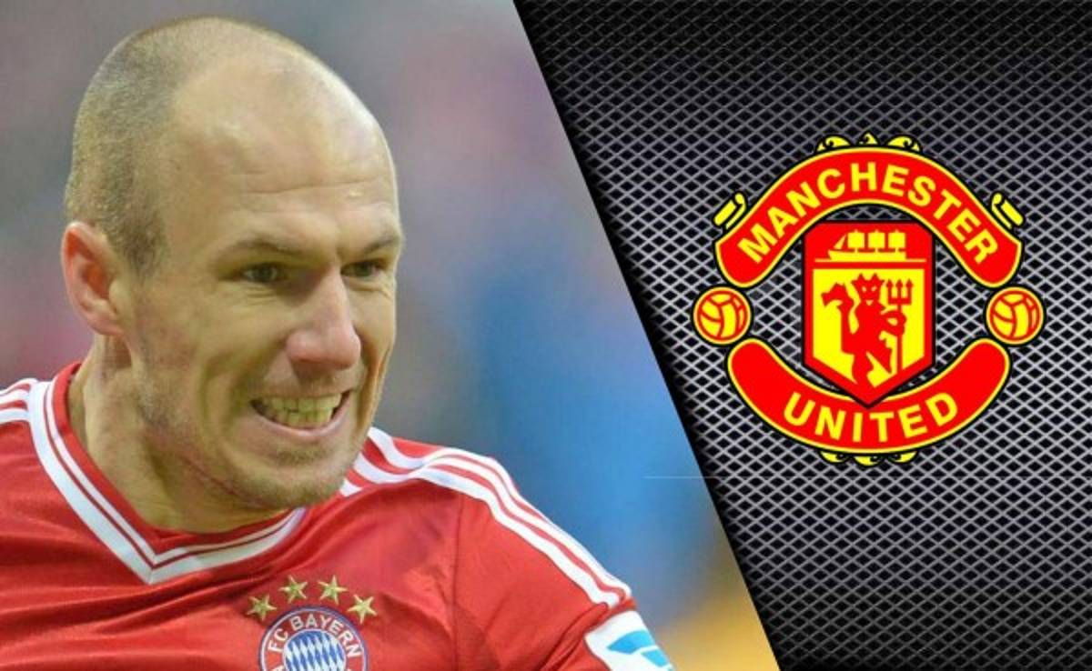 Robben interesaría al Manchester United de Van Gaal
