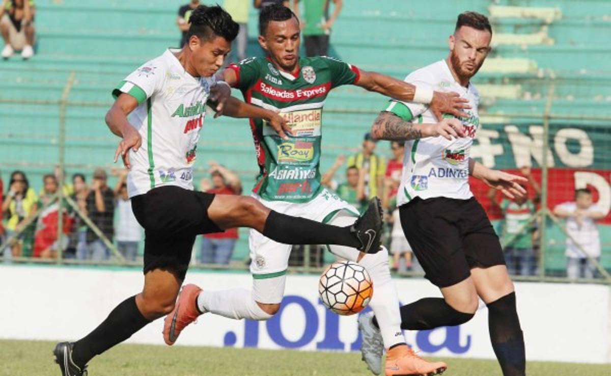 Platense le arranca un punto al Marathón con golazo de Rambo