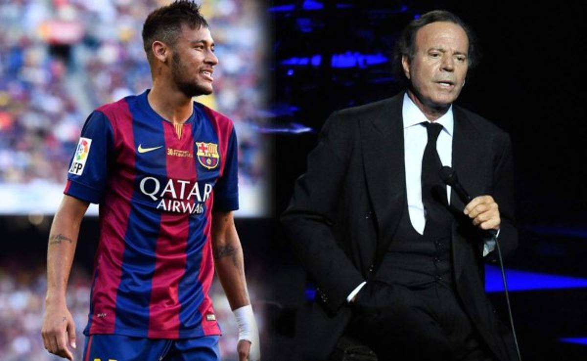 Julio Iglesias: 'Me gustaría que Neymar jugara en el Madrid'