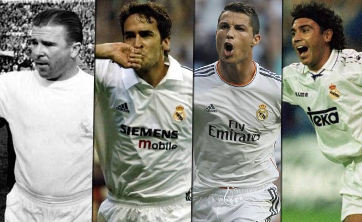 Los 20 mejores futbolistas en la historia del Real Marid, según Daily Mail