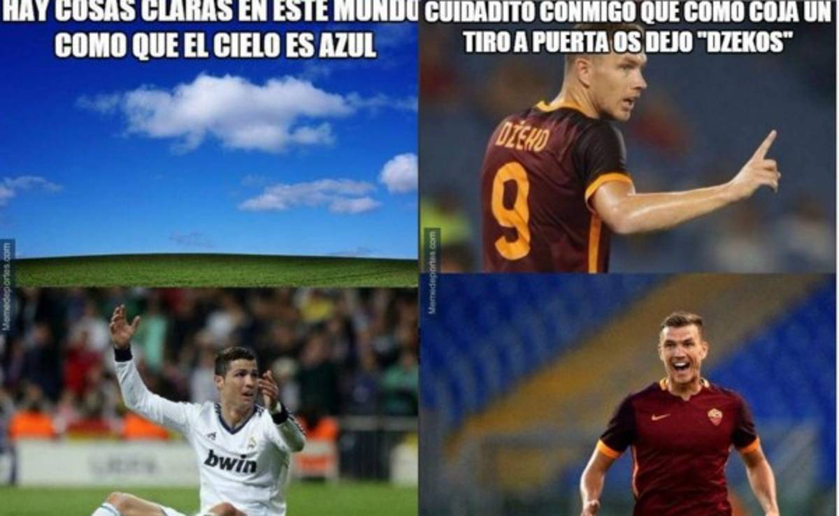 Los mejores memes del Real Madrid-Roma en la Champions League