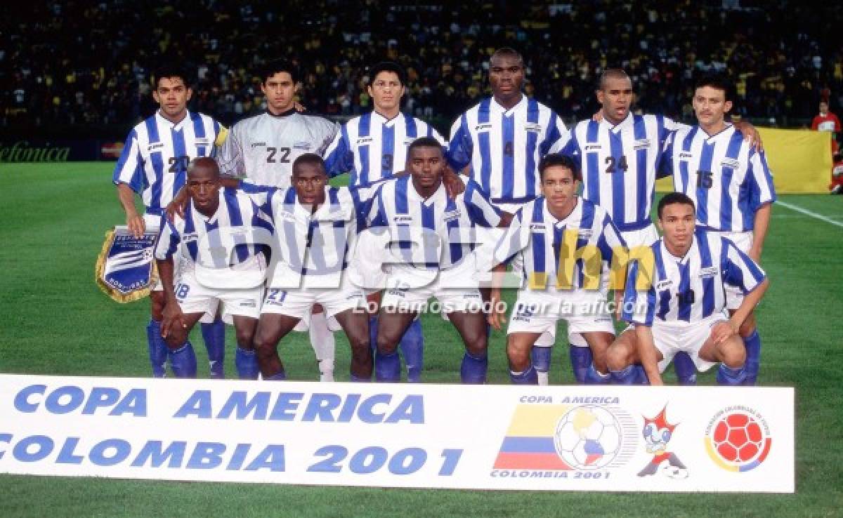 Honduras y aquel equipo que hizo historia en la Copa América de 2001